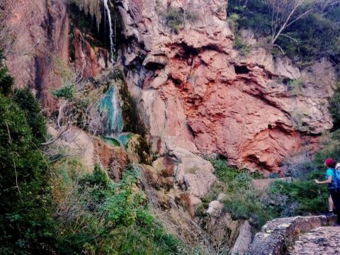Fuente de la RataFoz de Salinas desde Villalangua - Etapa 4 Prepirenaica Trail. Prepyr365.